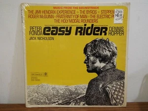 JIMI HENDRIX THE BYRDS EASY RIDER SOUNDTRACK 1972 ROCK LP VINYL ALBUM - Picture 1 of 4