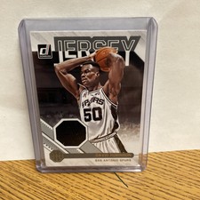 2020-21 Donruss David Robinson Spurs Game Worn Jersey Patch Memorabilia #JS-DRB