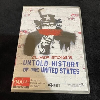 Oliver Stone's Untold History Of The United States 4xDVD Set 2012 R4 Documentary - Image 1 of 2