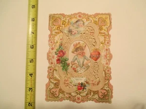 Vintage Valentine Truly Thine opens up A63 - Picture 1 of 3