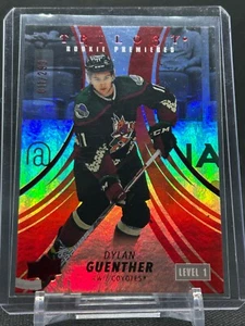 2022-23 Trilogy Rookie Premieres Red Dylan Guenther RC #011/299 JERSEY #'D 1/1 - Picture 1 of 2
