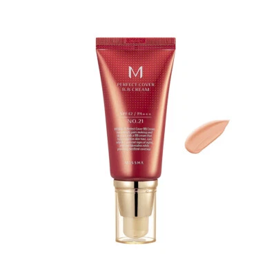 MISSHA M Perfect Cover BB Cream SPF42 PA+++ #21 Light Beige - Image 1 of 3