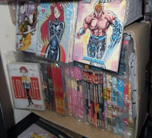 LOTTO 100 FUMETTI MANGA,SUPEREROI,BONELLI,STAR COMICS,PLANET PANINI STOCK AFFARE - Imagen 1 de 18