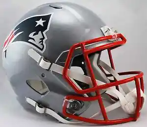 NEW ENGLAND PATRIOTS NFL Riddell SPEED Full Size Replica Football Helmet - Picture 1 of 1