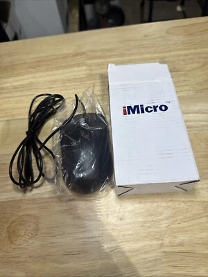 iMicro MO-1008BU 3-Button USB Optical Mouse  878294031082  MO-1008 - Image 1 of 4