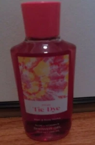 BATH & BODY WORKS "PINK TIE DYE" SHOWER GEL 10 OZ - Picture 1 of 1