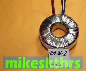 Halogentrafo 11,5V 100VA Ringkerntransformator 12V 100W f.Halogenlampen  R100W-Z - Bild 1 von 2