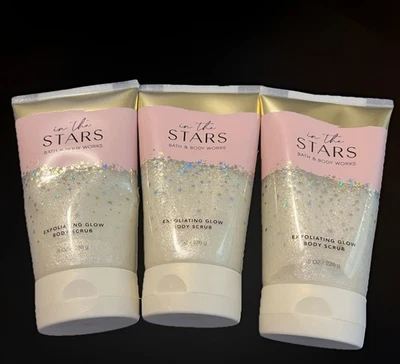 Bath & Body Works In The Stars Exfoliating Glow Body Scrub 3 Pack Shea Butter - Image 1 of 4