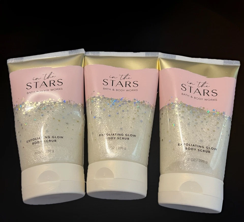 Bath & Body Works In The Stars Exfoliating Glow Body Scrub 3 Pack Shea Butter - Image 1 of 4