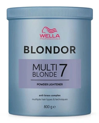 Осветлитель порошковый Wella Blondor Multi 7 Blonde, 28,2 унции / 14,1 унции - Изображение 1 из 2