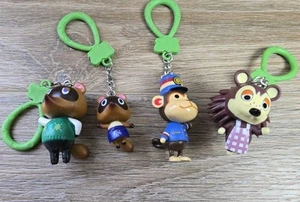 Animal Crossing Backpack Danglers Keychains Lot of 4. Animal Crossing Figure - Picture 1 of 4