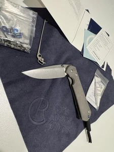 Chris Reeve Plain Large Sebenza 31 S35VN Drop Point Plus Extras - Picture 1 of 8