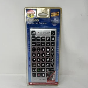 NUOVO telecomando universale Emerson Jumbo 8 dispositivi TV DVD VCR satellitare e altro - Foto 1 di 11