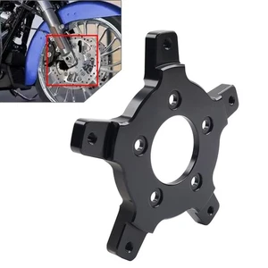 1x Enforcer-Bremsrotor-Adapter für Harley Touring Street Glide Special FLHXS Blk - Picture 1 of 9
