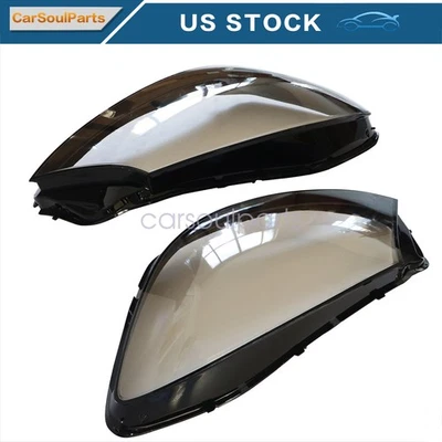 2x Cubierta de lente de faro Pantalla para Mercedes-Benz Clase S W222 2018 2019 2020 Foto 1 de 4