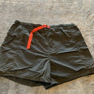 Vtg Marlboro Shorts Swim Mens Sz Lrg Black 90s 100% Nylon Hiking Lined Gorp Core - Picture 1 of 10