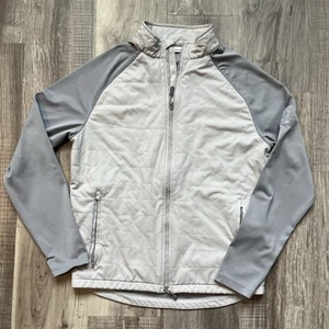 Peter Millar Size Small Crown Sport Merge Stretch Hybrid Jacket Gray Full Zip - Picture 1 of 11