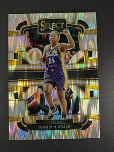 2024 Panini Select WNBA - Concourse - Aari McDonald #91 - Silver Flash Prizm - Foto 1 di 2