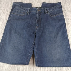 34 Heritage Jeans Mens 36x34 Denim Blue Jeans Dark Wash Five Pocket Design - Picture 1 of 9