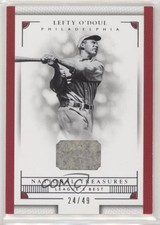 2016 Panini National Treasures Leagues Best /49 Lefty O'Doul #LL-LO