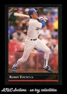 1992 Blattschwarzgold #64 Robin Yount - Bild 1 von 2