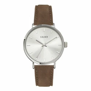 S.Oliver Men's Watch Leather SO-4226-LQ - Picture 1 of 3