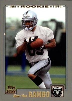 2001 Topps #319 Ken-Yon Rambo RC - NM-MT - Image 1 of 2
