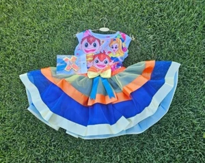Bely Y Beto Deluxe Party Dress for Girls And Head Bow Size 2 - Picture 1 of 2