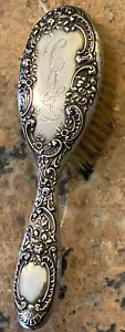 Vintage 1800s GORHAM Sterling Silver Brush 1253 - Picture 1 of 7