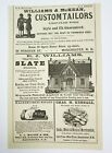 1882 Manchester New Hampshire Advertisement Mckean Fogg Gunsmith Kimball Gordon
