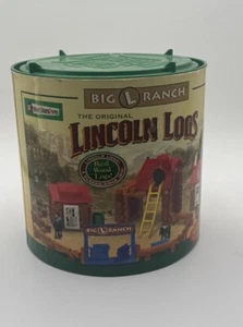 HASBRO Knex LINCOLN LOGS Set Big L Ranch 00948 Toys R Us Wood Building 142/150 - Bild 1 von 11