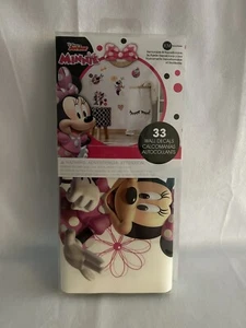 Disney Junior Minnie Mouse Room Mates Wall Decals 33 piece New In Package Mickey - Picture 1 of 3