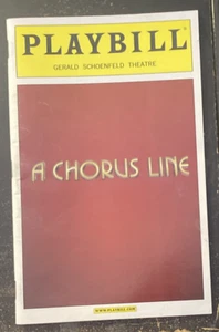 LÍNEA DE CORO NOCHE DE APERTURA PLAYBILL OCTUBRE 2006 TEATRO GERALD SCHOENFELD - Imagen 1 de 4