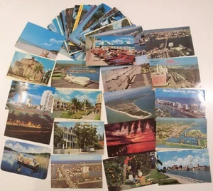 FLORIDA 50+ GEBRAUCHTE POSTKARTEN LOT FARBE CHROM POINTS OF INTEREST PLUS. FL. #492 - Bild 1 von 14