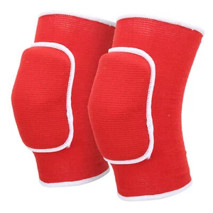 (Red)1 Pair Protective Knee Pads Thicken Sponge Brace Knee Guards For Dance FF - Picture 1 of 24