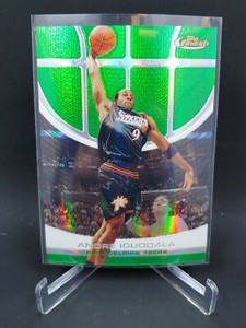2005-06 Finest Green Refractors #79 Andre Iguodala #ed 55/89 76ers