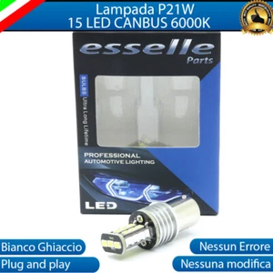 LAMPADA RETROMARCIA SINGOLA VW POLO 6R P21W BA15S 15 LED CANBUS 6000K - Foto 1 di 8