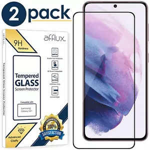 2-Pack 9H Tempered Glass Screen Protector Full Glue for Samsung Galaxy S21+ 5G - Picture 1 of 5