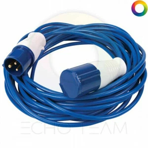 Genuine 10M Waterproof Camping Caravan Motorhome Electric Mains Hook Up Cable - Picture 1 of 1