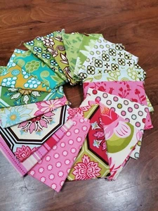 Fat Quarter Bundle: Ginger Blossom Collection by Sandy Henderson - Picture 1 of 4