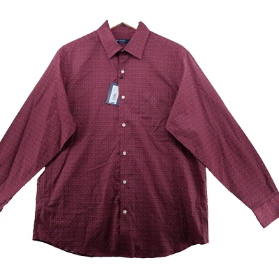 Camisa informal Daniel Crémieux Classics para hombre talla L roja jaspeada manga larga Foto 1 de 4