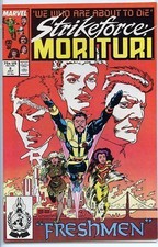 Strikeforce Morituri 1986 series # 8 very fine comic book