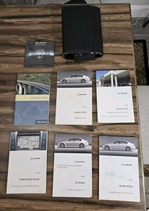 Genuine OEM 2008 Lexus GS350 GS460 Owners Manual w/ Supplements & Case Preowned - Picture 1 of 18