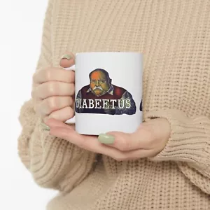 Wilford Brimley Diabetes Meme Funny Gift Coffee Mug Diabeetus Free Shipping - Picture 1 of 13