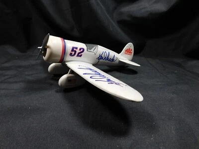 Ken Schrader #52 Travel Air Mystery Ship Diecast Bank  (23-11-014) - Image 1 of 4