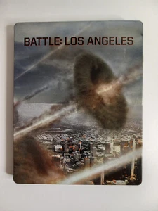 Battle: Los Angeles Steelbook (Blu-Ray/DVD Set, 2013) Damage on steelbook READ - Picture 1 of 4