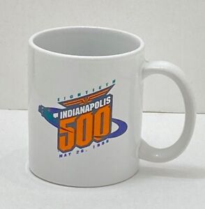 Eightieth Indiannapolis 500 May 26 1996 Coffee Cup Mug Hunter MFG Group