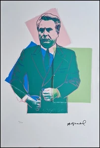 ANDY WARHOL * John Gotti * 57 x 38 cm * signed lithograph * limited # 76/100 - Bild 1 von 10