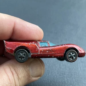 LOLA GT70 - Red wBlack Int 1969 Original Hot Wheels Redlines - Picture 1 of 15