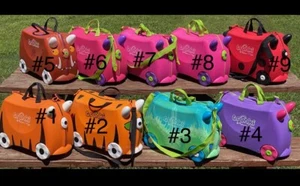 Melissa & Doug Trunki Ride-On Suitcases CarryOn Luggage (2,3,9 has been sold) 6 - Picture 1 of 12